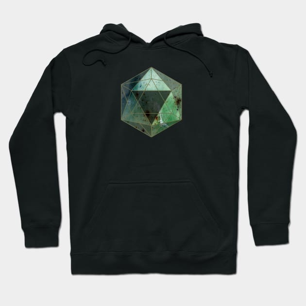 Starred sky geometry concept: a crystal heart Hoodie by Blacklinesw9